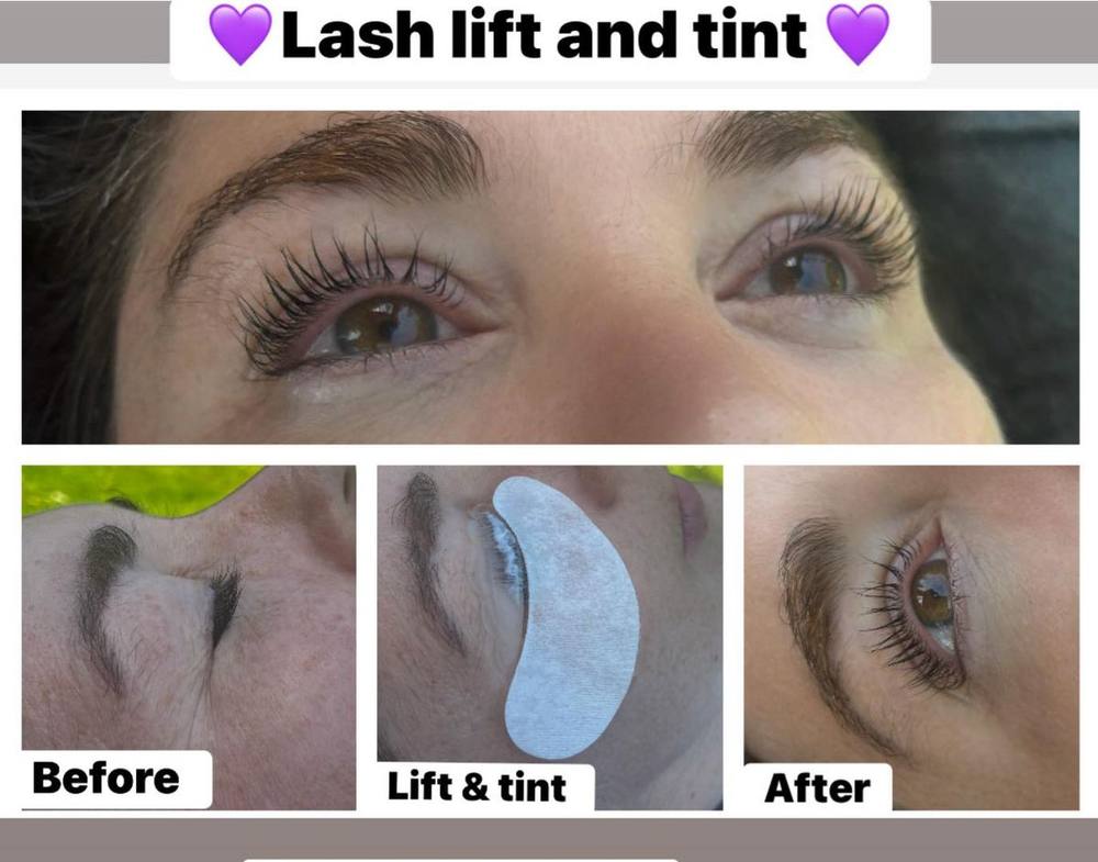 Lash lift result