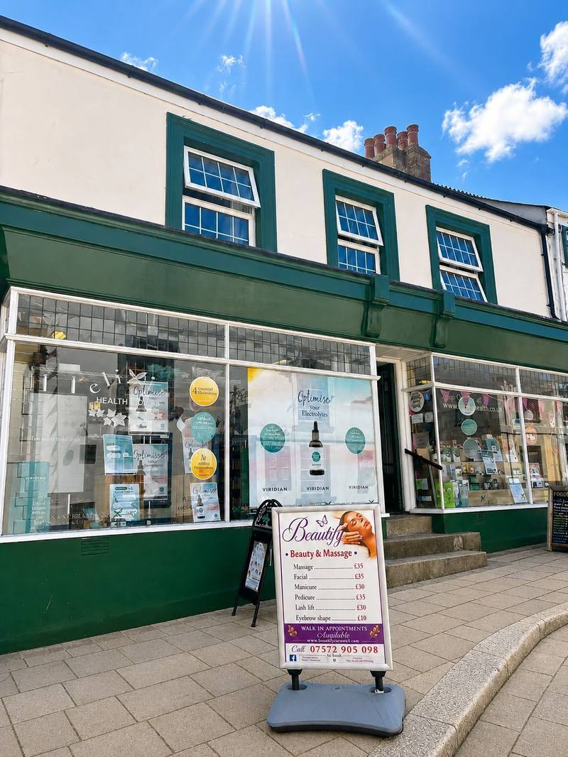 Our new sign outside Elixir Health, Molesworth Street
